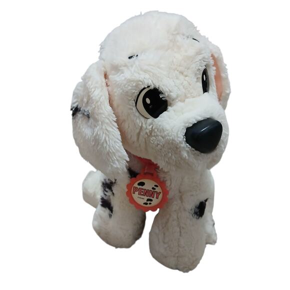 Vtg Disney 101 Dalmatians Penny Dalmatian Puppy Dog Plush Stuffed Animal Toy 10" - Picture 1 of 7
